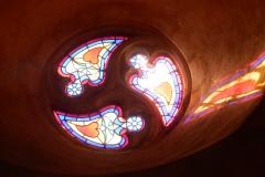 drie kerkramen in dans